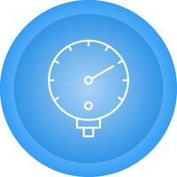 Pressure Gauge Vector Icon