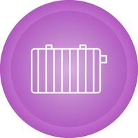 Heat Radiator Vector Icon