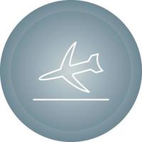 Flight Landing Vector Icon