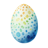 acquerello Pasqua uovo fiori, ai generato png