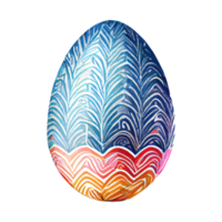 watercolor easter egg flowers, AI Generated png