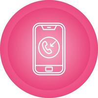 Incoming Call Vector Icon