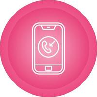 Incoming Call Vector Icon