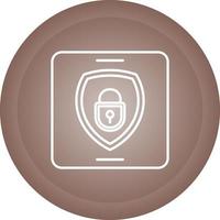 icono de vector de seguridad