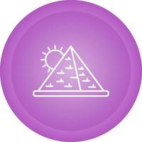 Pyramid Vector Icon