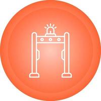 Metal Detector Vector Icon