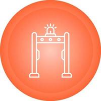 Metal Detector Vector Icon