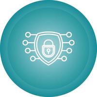 icono de vector de seguridad