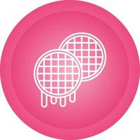 Waffle Vector Icon