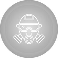 Gas Mask Vector Icon