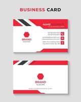 Vector creative and corporate business card visiting card template