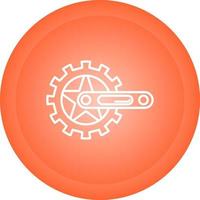 Crankset Vector Icon