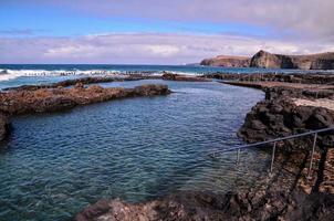 Scenic coastal view photo