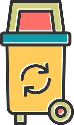 Trash Vector Icon