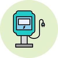 Charging Station Vector Icon