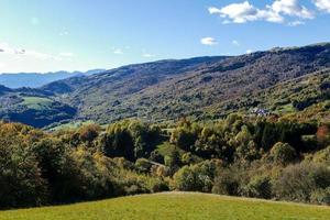 Scenic rural landscape photo