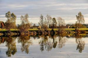 Scenic rural landscape photo