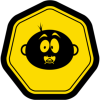 Sticker Baby In Car Warning Safety Protection Sign Symbol png