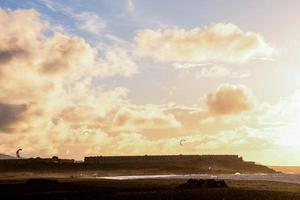 Scenic coastal view photo