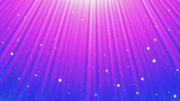 Sunlight rays background with light effects. Blue backdrop with light of radiance. Vector illustration