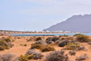 Scenic coastal view photo