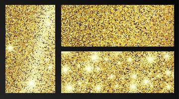 Gold glitter background photo - PatternPictures