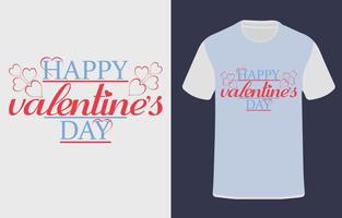 Valentine day t shirt typographic design vector