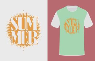 Summer typography graphic design, for t-shirt prints, vector illustration