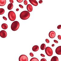 Special background of red cells on white background vector