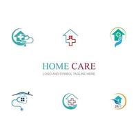 set of home care vector