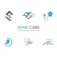 set of home care vector