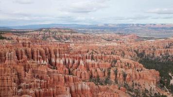 de Fantastisk sten strukturer på bryce kanjon, utah, USA video