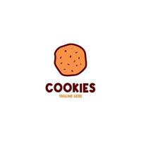 Vector cookies logo design concept illustration idea