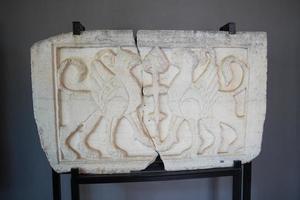 Relief in Antalya Archeological Museum, Antalya, Turkiye photo