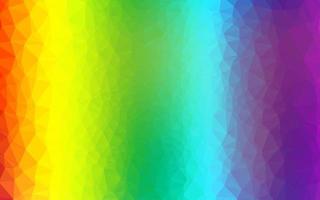 Light Multicolor, Rainbow vector polygon abstract backdrop.