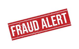 Fraud Alert Rubber Stamp Seal Vector