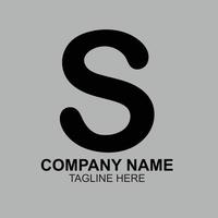 inicial letra logo diseño Servicio vector