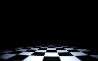 black and white checkered blurred background photo