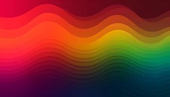 Simple minimalist retro color trendy background abstract colorful wallpaper and backdrop. Artistic digital art 3d rendering geometric line stripe bar element design material. wave. photo