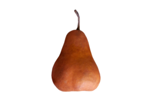 Orange pear isolated on a transparent background png
