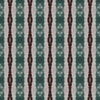 Shibori pattern. Ikat textile. Tie dye print. Green seamless stencil. Moroccan tile. Folk geometric ornament. Japanese shibori pattern. Watercolor batik paint, silk fabric. Ethnic carpet motif photo