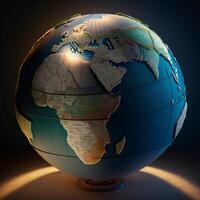 Earth globe Planet Save earth Go green photo