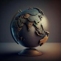 Save earth theme globe planet photo