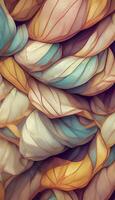 illustration of Creamy colors, seamless textile full-drop repeated surface pattern, repeat patterns, geometric. Abstract background in creamy pastel colors, alcohol ink art photo