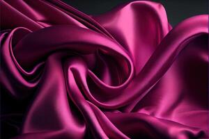 illustration of soft magenta, pink fabric photo