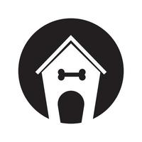Doghouse, Dog Kennel icon vector