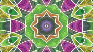 Kaleidoscope animation, Mandala art movie video