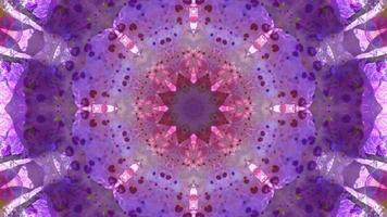 Abstract kaleidoscope animation, Mandala background movie, Geometric background video