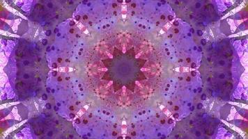 Abstract kaleidoscope animation, Mandala background movie, Geometric background video