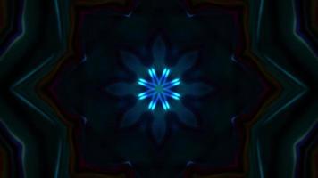 Abstract kaleidoscope animation, Mandala background movie, Geometric background video